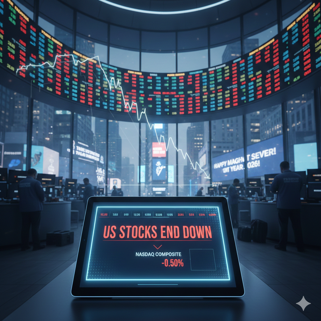 US Tech Stoks Drop Down